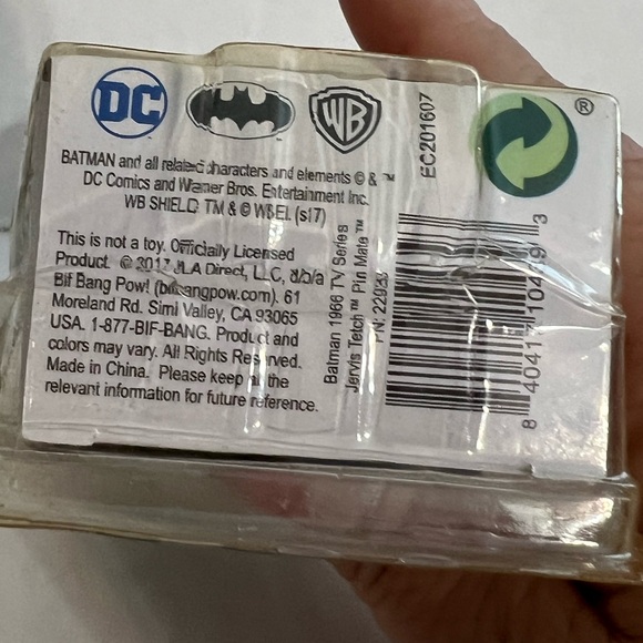 Pin Mate Batman Jervis Tetch Wooden Figure - Picture 3 of 3